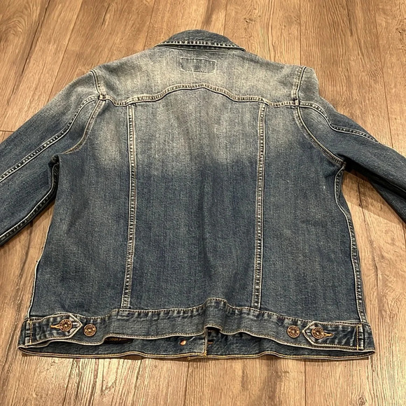 [XL]Lucky Brand WMN Classic Blue Denim Jacket - Picture 8 of 9